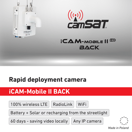 100% wireless cameras - Rapid deployment CCTV with Hikvision, Dachua, Axis, Bosch