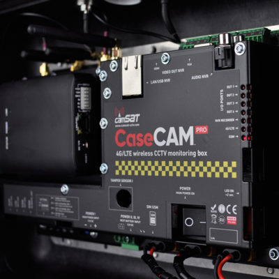 CaseCAM-PRO battery case with 4G LTE for video surveillance