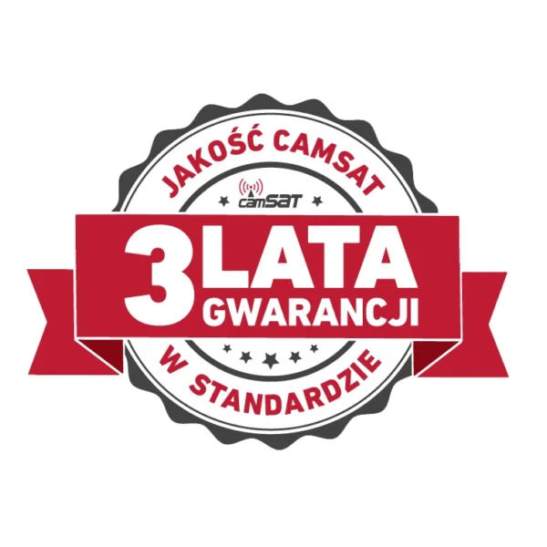 Wieże mobilne CAMSAT - 3 lata gwarancji